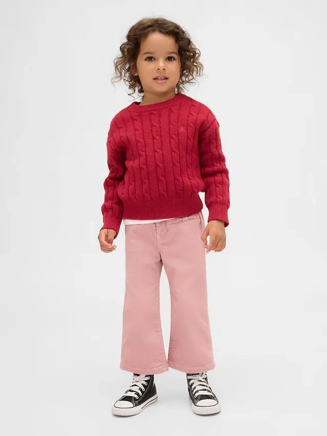 Jeans Stride en velours avec nœud pour Bébé & Enfant