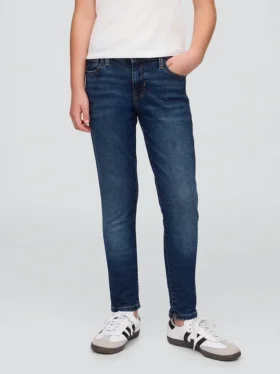 Jeans super skinny de tous les jours à taille mi-haute pour enfants