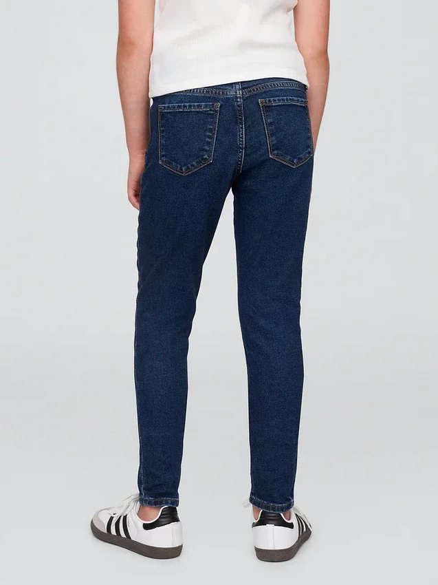 Jeans super skinny de tous les jours à taille mi-haute pour enfants