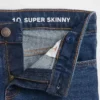 Jeans super skinny de tous les jours à taille mi-haute pour enfants