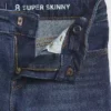 Jeans super skinny de tous les jours à taille mi-haute pour enfants