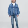Jeans super skinny taille mi-haute pour enfants