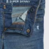 Jeans super skinny taille mi-haute pour enfants