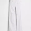 Jeans taille basse, long et ajusté