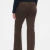 Jeans taille basse, long et ajusté