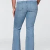 Jeans taille basse, long et ajusté