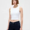 Jeans taille basse, long et ajusté