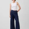 Jeans taille basse très ample