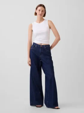 Jeans taille basse très ample