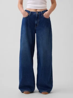 Jeans taille basse très ample