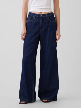 Jeans taille basse très ample