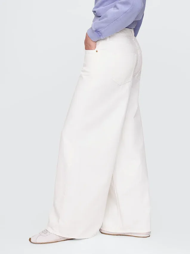 Jeans taille basse très ample