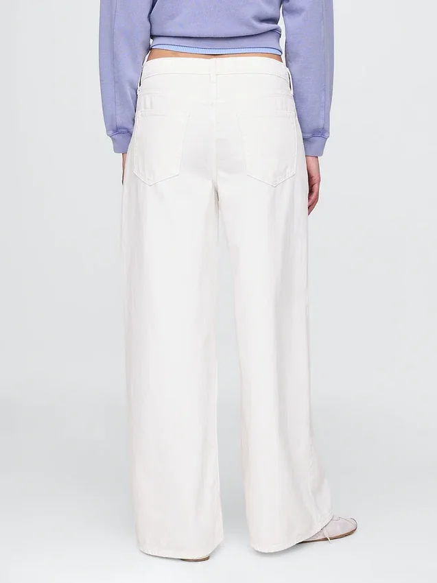 Jeans taille basse très ample