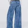 Jeans taille basse très ample