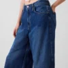 Jeans taille basse très ample