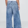 Jeans taille basse très ample