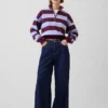 Jeans taille basse très ample