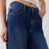 Jeans taille basse très ample