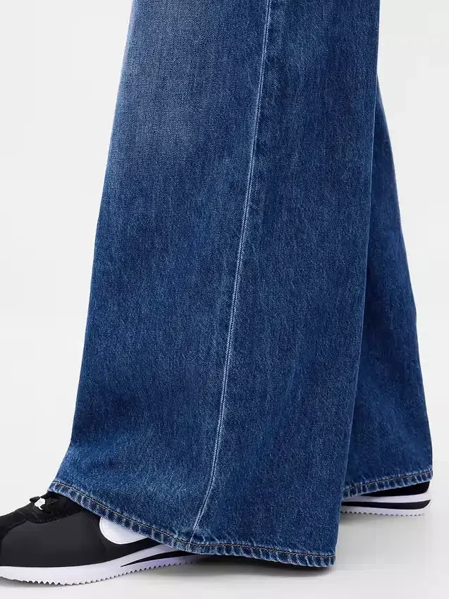 Jeans taille basse très ample
