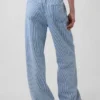 Jeans à taille basse, ultra-doux, ample et rayé, style années 90