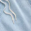 Jeans à taille basse, ultra-doux, ample et rayé, style années 90