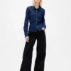 Jeans taille basse ultra-doux et très ample