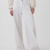 Jeans taille basse ultra-doux et très ample