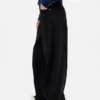 Jeans taille basse ultra-doux et très ample