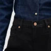 Jeans taille basse ultra-doux et très ample
