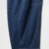 Jeans taille haute en maille, coupe « Horseshoe »