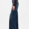 Jeans taille haute à jambes larges