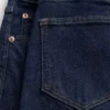 Jeans taille haute à jambes larges