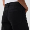 Jeans taille haute à jambes larges et longueur cheville