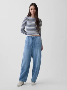 Jeans taille haute Ultrasoft Easy Barrel