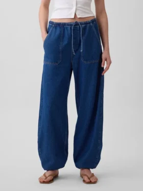 Jeans taille haute Ultrasoft Easy Barrel