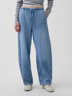 Jeans taille haute Ultrasoft Easy Barrel