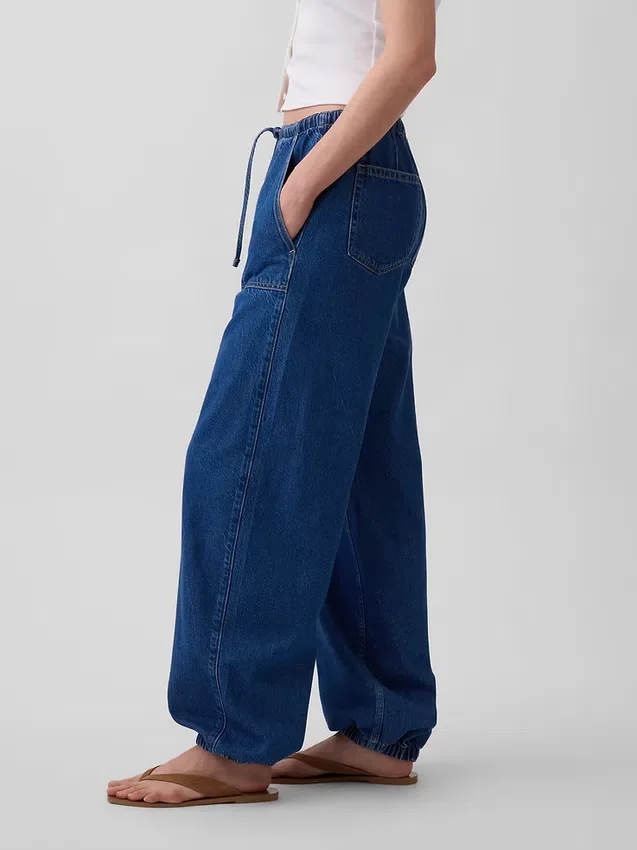 Jeans taille haute Ultrasoft Easy Barrel