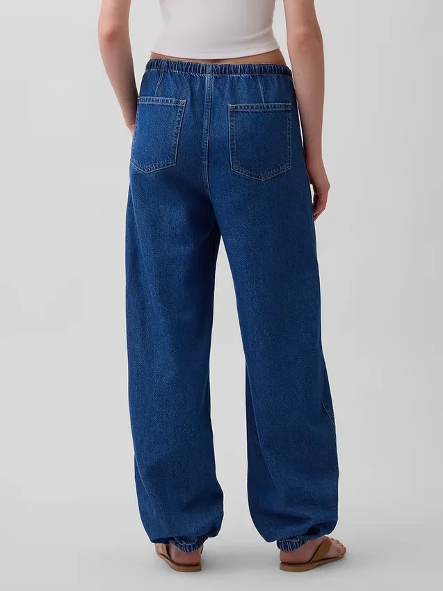 Jeans taille haute Ultrasoft Easy Barrel