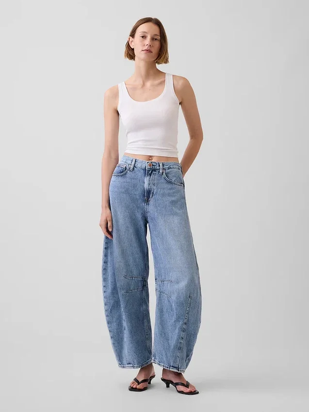 Jeans taille haute « Ultrasoft Horseshoe »
