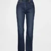 Jeans taille haute évasé