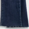 Jeans taille haute évasé