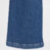 Jeans à taille très haute et jambes larges