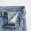 Jeans évasés décontractés taille basse pour enfant