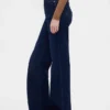 Jeans évasés décontractés à taille haute
