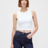 Jeans évasés décontractés à taille haute