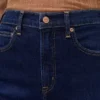 Jeans évasés décontractés à taille haute