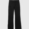 Jeans évasés à taille haute pour enfants, style années 70
