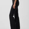Jeans évasés taille haute style années 70