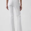 Jeans évasés taille haute style années 70
