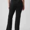 Jeans évasés taille haute style années 70